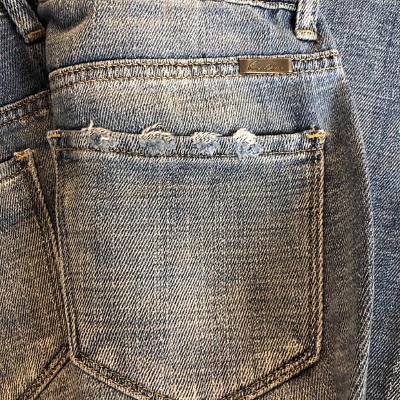 Kancan Skinny High Rise Destroyed Fray Jeans - Picture 5 of 6